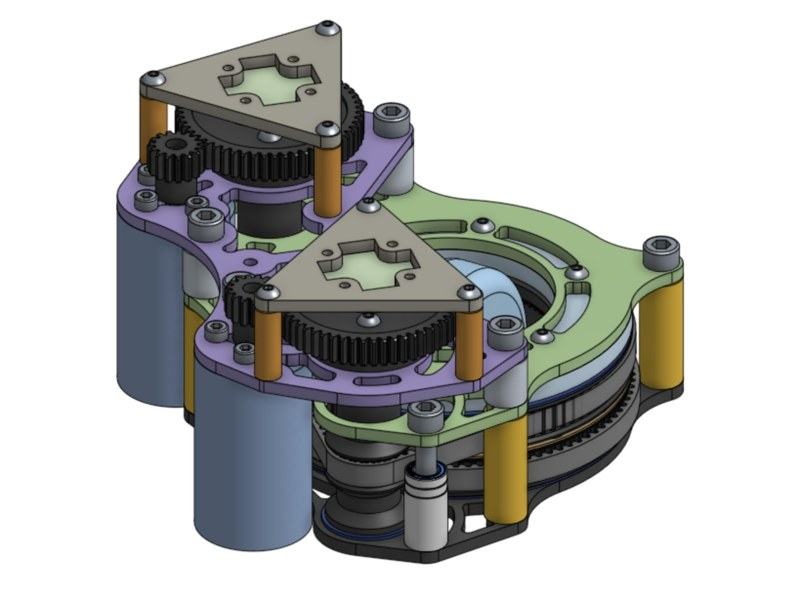 Differential Swerve Drive Module