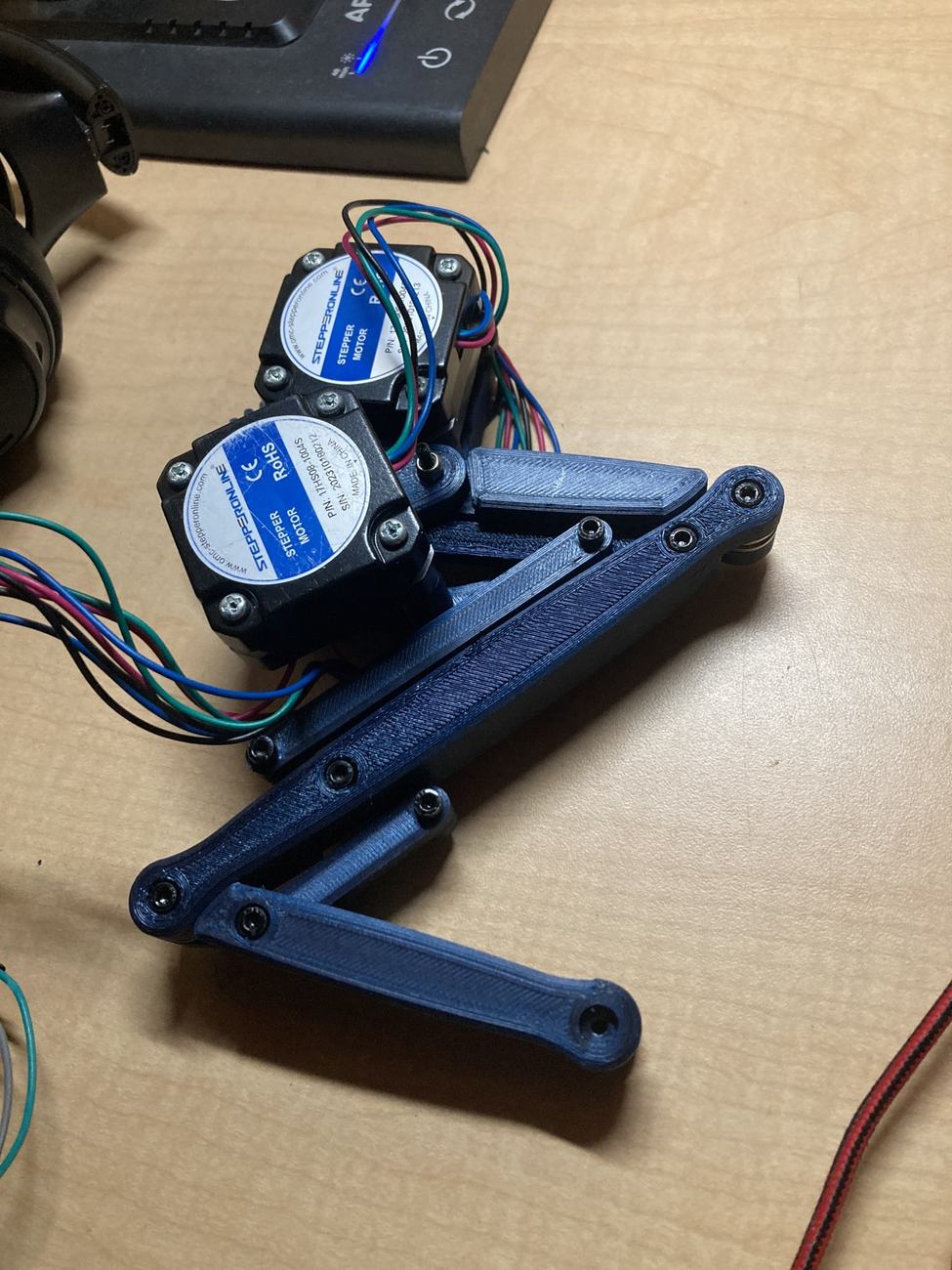 Rabbit leg prosthesis CAD assembly