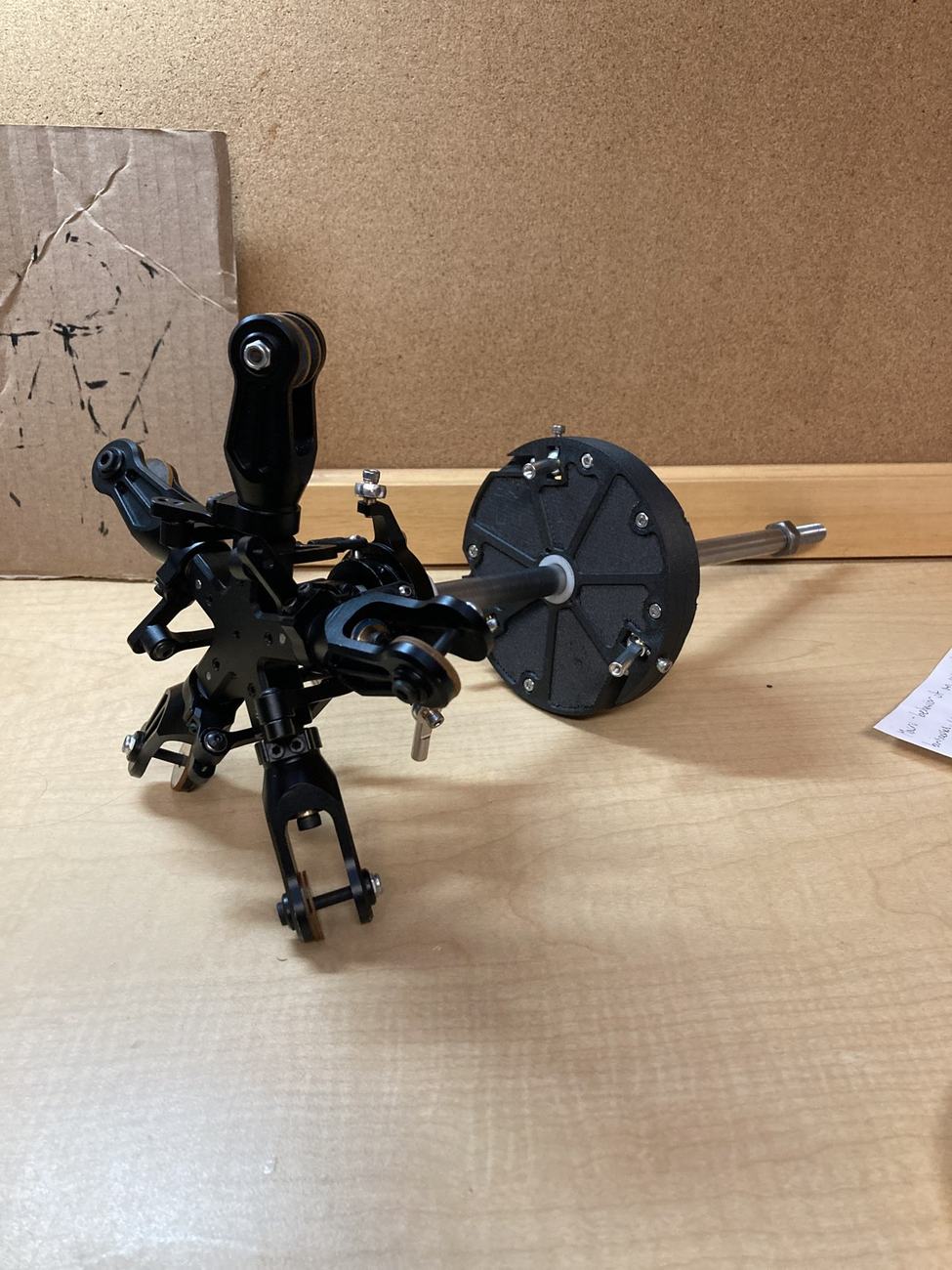 Assembled rotary subwoofer with control box