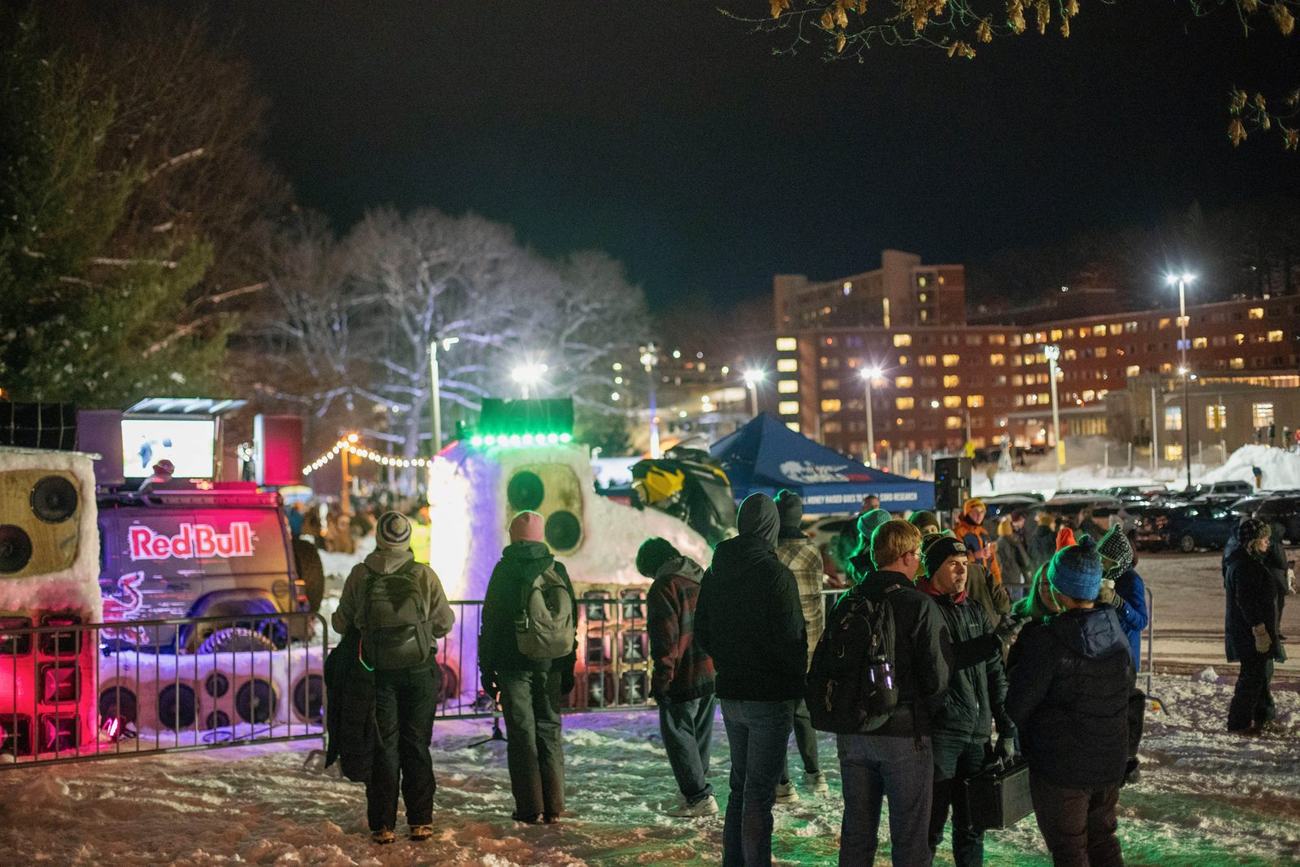 Snow Speakers and Live DJs for Michigan Tech's Winter Carnival